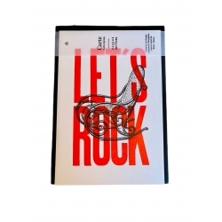 Carte Let’s Rock Corail Fluo